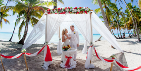 Свадебная церемония в Доминикане фото