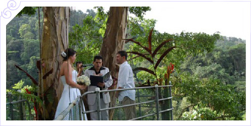 Свадебная церемония в коста-риканских джунглях, Коста-Рика
